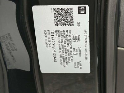2024 Chevrolet Corvette Stingray 1LT