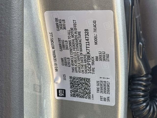 2026 Chevrolet Colorado WT