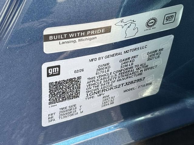 2026 Chevrolet Traverse LT