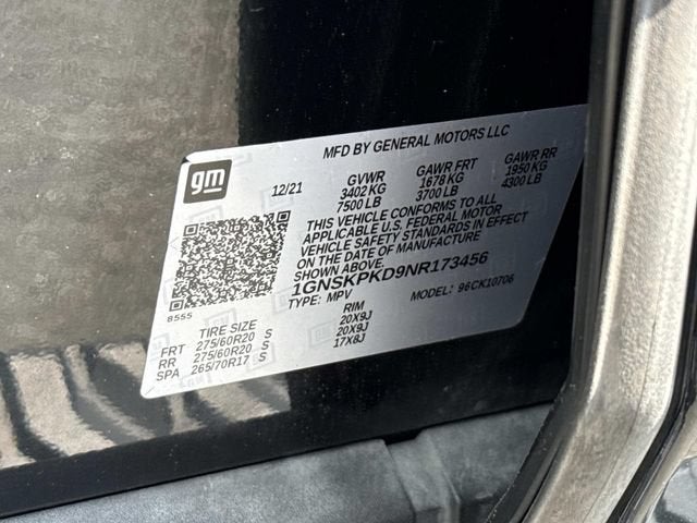 2022 Chevrolet Tahoe Z71