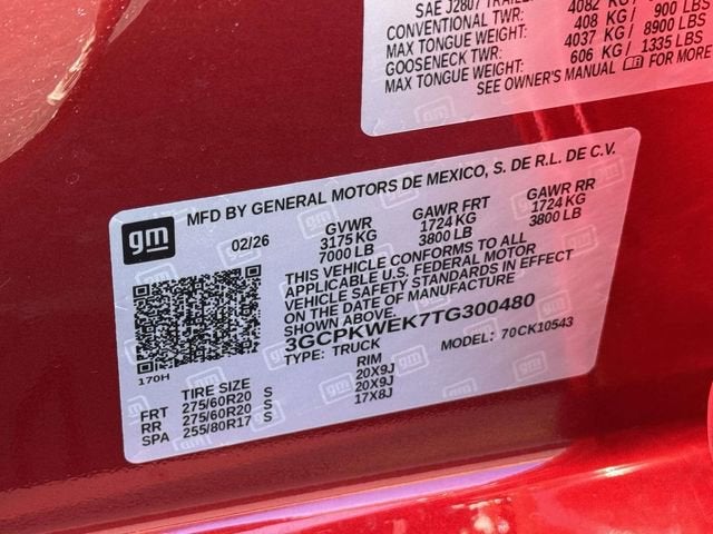 2026 Chevrolet Silverado 1500 RST