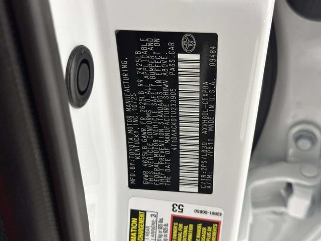 2026 Toyota Camry XSE