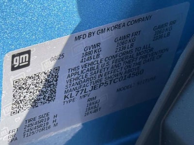 2026 Chevrolet Trax 2RS