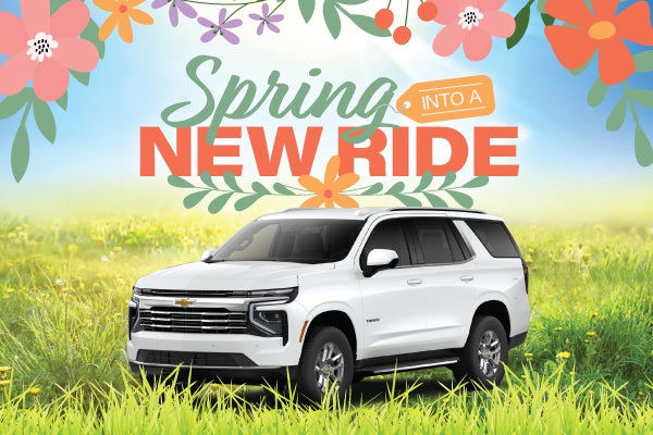 Spring into a New Ride